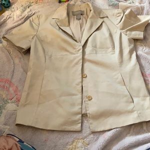 Liz Claiborne tan blazer
